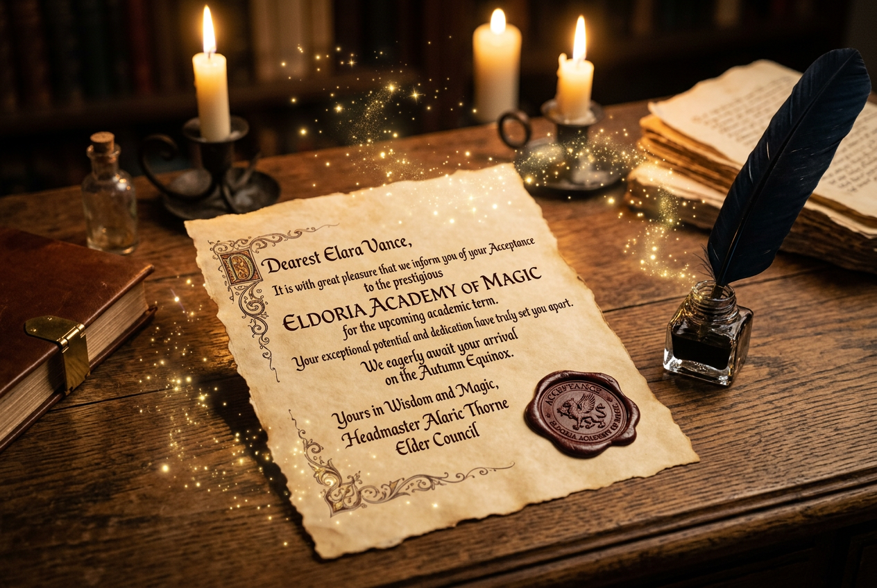 How to Order a Personalized Hogwarts Acceptance Letter: Complete Guide